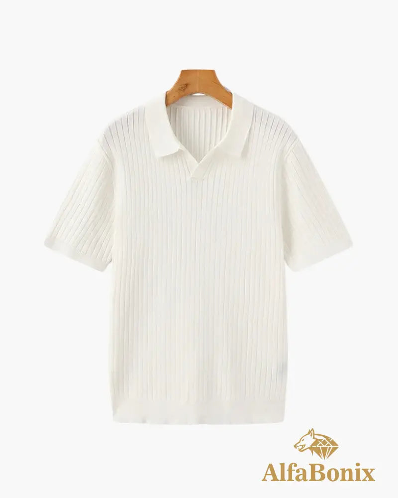 Camisa Polo Alfabonix Ribbed