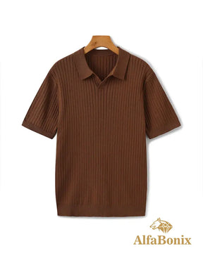 Camisa Polo Alfabonix Ribbed